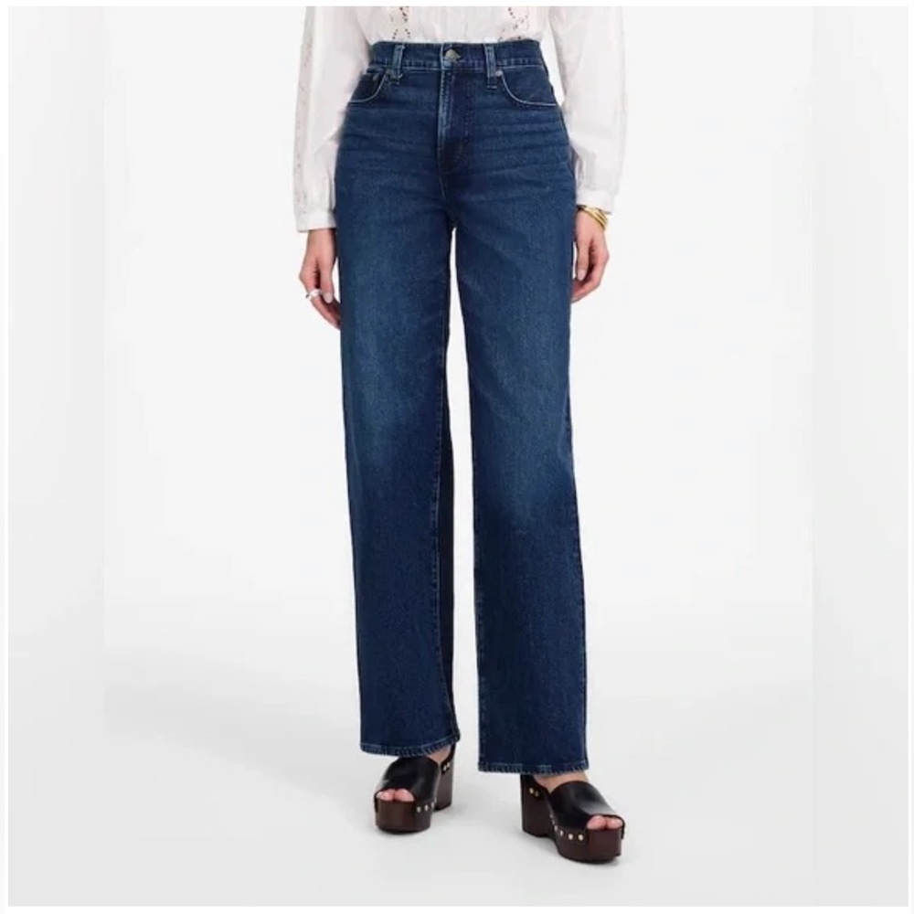 NWT Madewell Perfect Vintage Wide-Leg Jean